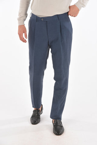 2 Button GATE Linen Blend Suit