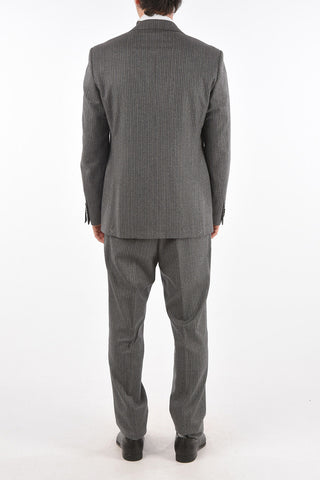 CC COLLECTION Abito RIGHT Gessato in Lana Vergine Extrafine