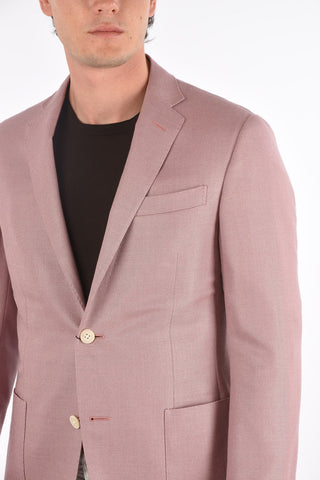 Blazer ACADEMY SOFT in Lana Vergine e Seta con Revers Classico