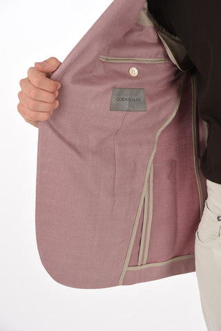 Blazer ACADEMY SOFT in Lana Vergine e Seta con Revers Classico