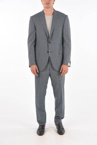 2 Button ACADEMY Micro Houndstooth Motif Suit