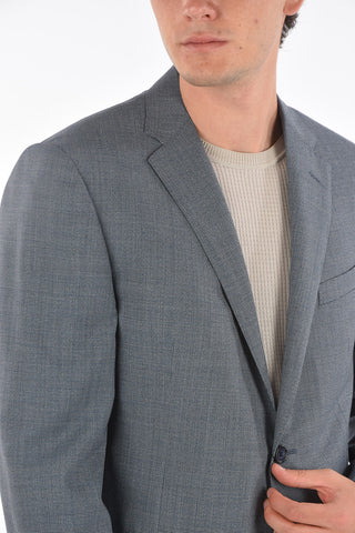 2 Button ACADEMY Micro Houndstooth Motif Suit