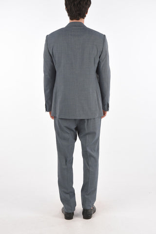 2 Button ACADEMY Micro Houndstooth Motif Suit