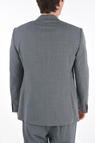 2 Button ACADEMY Micro Houndstooth Motif Suit