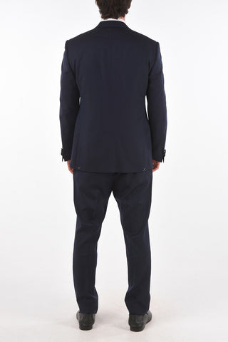 3-Piece CERIM.ACADEMY Suit with Satin Peak Lapel