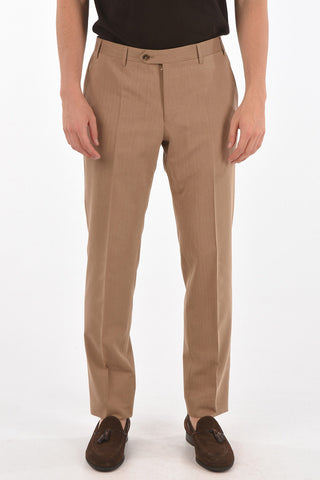 2 Button ACADEMY Awning Motif Suit with Flap Pockets