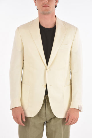 Cashmere Silk ACADEMY SOFT Blazer with Notch Lapel