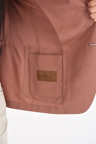 Silk IDENTITY Blazer with Notch Lapel