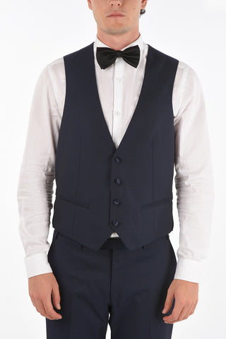 CC COLLECTION 3-Piece CERIM.RESET Satin Shawl Lapel Suit