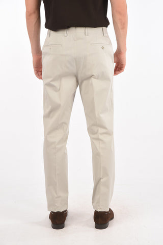 Pantaloni Chino LEADER in Cotone Stretch 