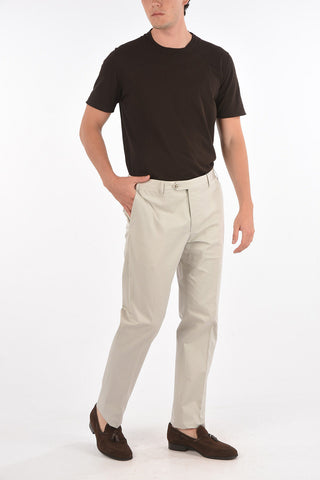 Pantaloni Chino LEADER in Cotone Stretch 