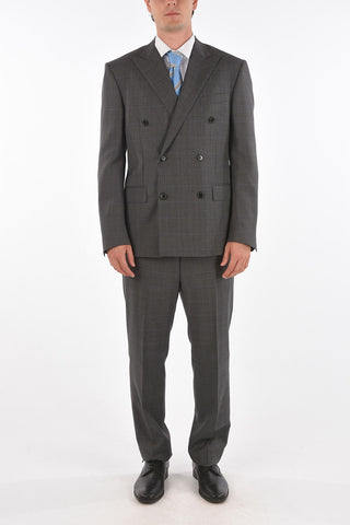 Abito Doppiopetto LEADER con Motivo District Check