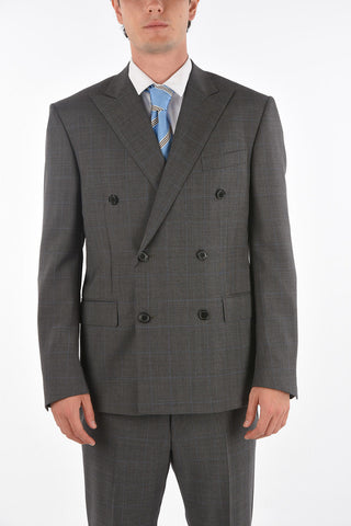 Abito Doppiopetto LEADER con Motivo District Check
