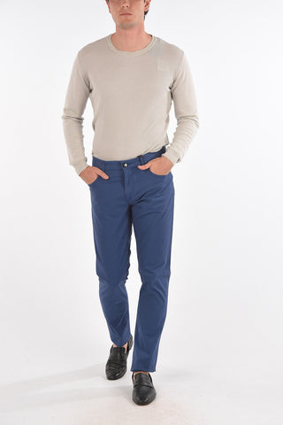 ID Stretched Cotton Pants with 5 pockets
