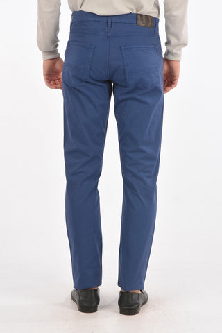 ID Stretched Cotton Pants with 5 pockets