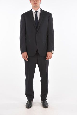 Pinstriped ACADEMY Virgin Wool Suit