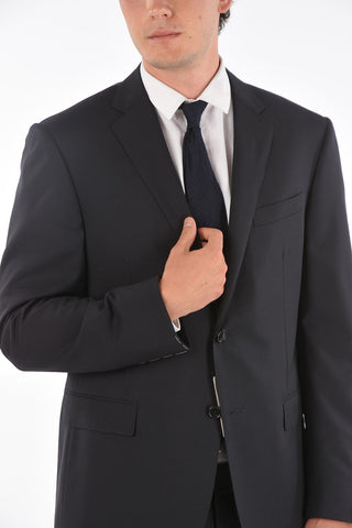 Pinstriped ACADEMY Virgin Wool Suit