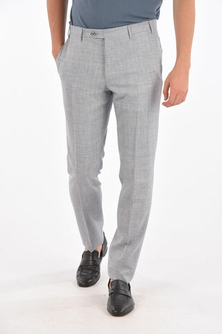 2 Button Half-lined Suit with Flap Pockets