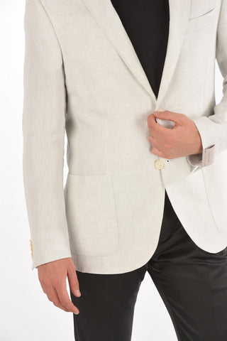 Flax ACADEMY SOFT Blazer with Notch Lapel