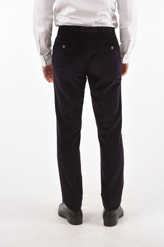 Shawl Lapel ACADEMY Pinstriped Velvet Suit
