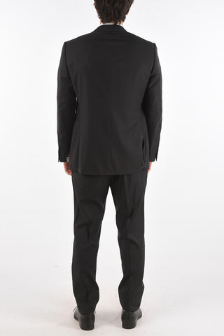 2 Button Extrafine Virgin Wool Suit with Side Splits