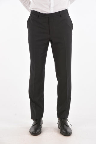 2 Button Extrafine Virgin Wool Suit with Side Splits