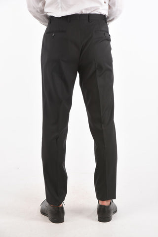2 Button Extrafine Virgin Wool Suit with Side Splits