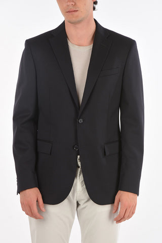 CC COLLECTION Blazer REFINED in Lana Vergine con Revers Classico