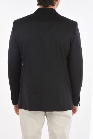 CC COLLECTION Blazer REFINED in Lana Vergine con Revers Classico