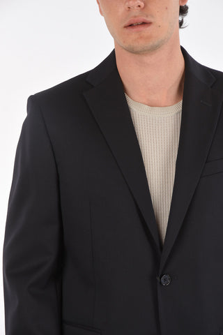 CC COLLECTION Blazer REFINED in Lana Vergine con Revers Classico