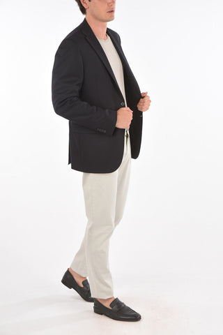 CC COLLECTION Blazer REFINED in Lana Vergine con Revers Classico
