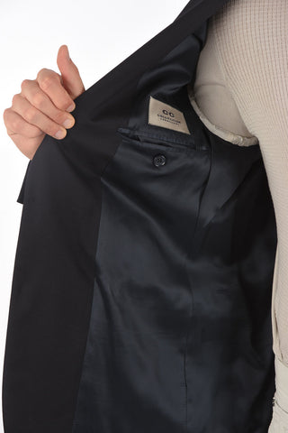 CC COLLECTION Blazer REFINED in Lana Vergine con Revers Classico