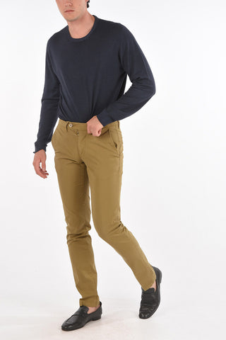 ID Pantaloni Chino a 5 Tasche con Passanti
