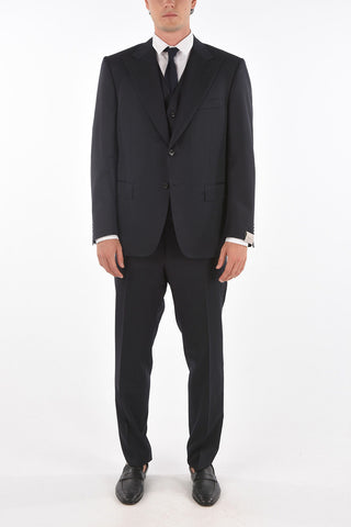 3-Piece MANTUA Virgin Wool Suit