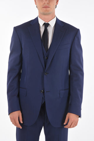 3-Piece LEADER Virgin Wool Suit
