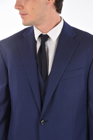 3-Piece LEADER Virgin Wool Suit