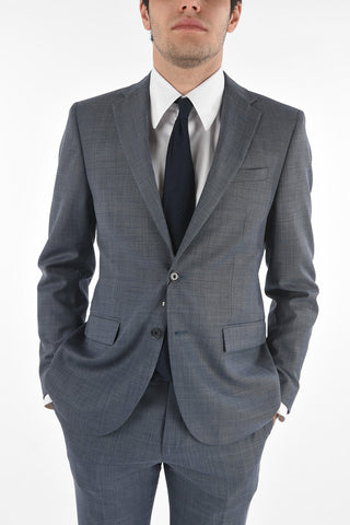 CC COLLECTION Virgin Wool REFINED Suit with Notch Lapel