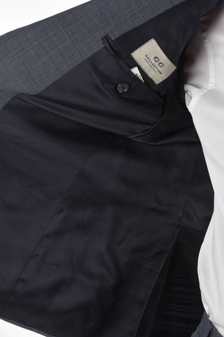 CC COLLECTION Virgin Wool REFINED Suit with Notch Lapel