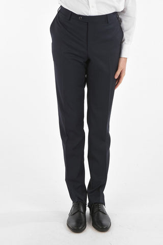 Stretched Virgin Wool CERIMONY ACADEMY 3-piece Suit with Shawl Lapel