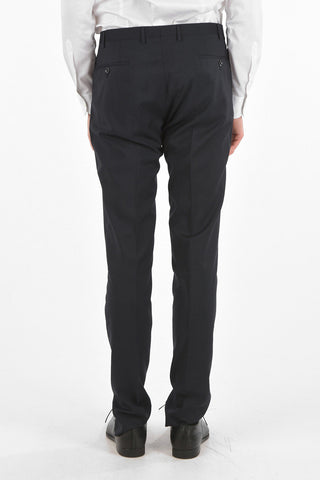 CC COLLECTION Virgin Wool CERIMONY RESET 3-piece Suit with Pinstripe Pattern