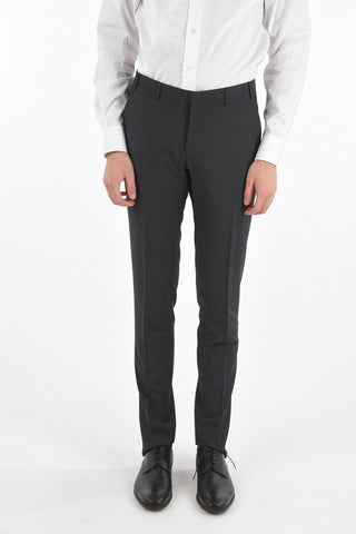 CC COLLECTION 3-Piece Peak Lapel CERIM.RESET Suit with Flush Pockets