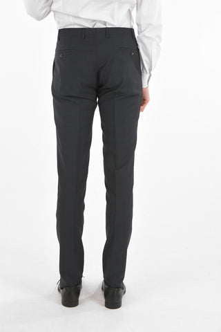 CC COLLECTION 3-Piece Peak Lapel CERIM.RESET Suit with Flush Pockets