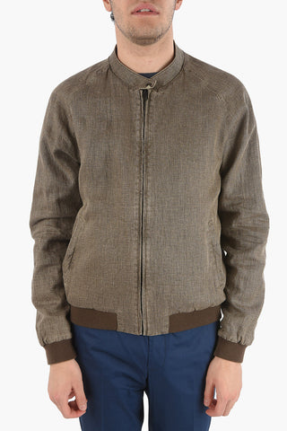 CC COLLECTION Bomber Reversibile SANTA in Misto Cotone