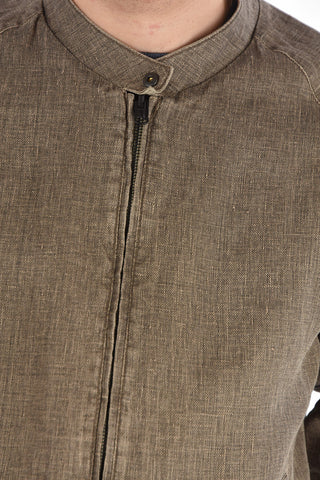CC COLLECTION Bomber Reversibile SANTA in Misto Cotone