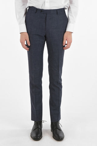 Wool Flax Silk ACADEMY SOFT Suit with Notch Lapel