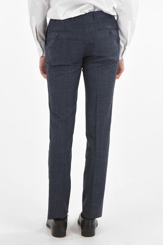 Wool Flax Silk ACADEMY SOFT Suit with Notch Lapel