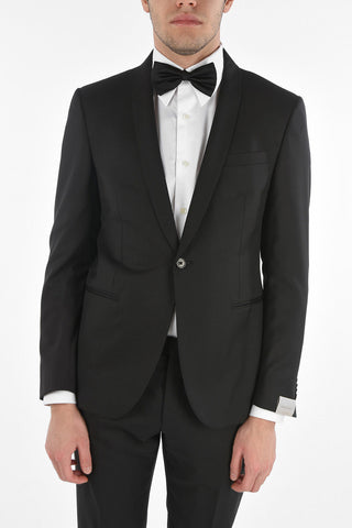 Abito 1 Bottone CERIM.ACADEMY con Rever a Scialle