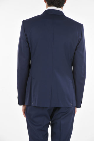 CC COLLECTION Virgin Wool CERIMONY SLIM Suit with Shawl Lapel