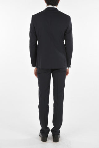 Virgin Wool RIGHT Suit with Bird's Eye Pattern