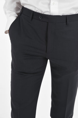 Virgin Wool RIGHT Suit with Bird's Eye Pattern